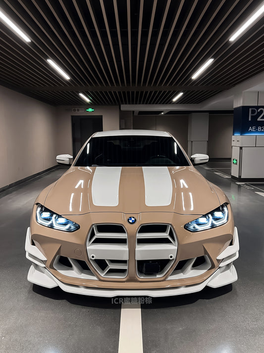 What is the Warranty Ichanger Full Car Wrapping PPF Honey Brown for BMW
