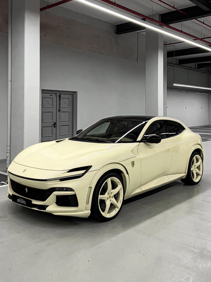 Car Wrap Vinyl Buy Online Daisy Yellow for Ferrari