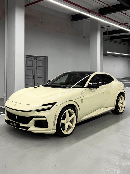 Car Wrap Vinyl Buy Online Daisy Yellow for Ferrari
