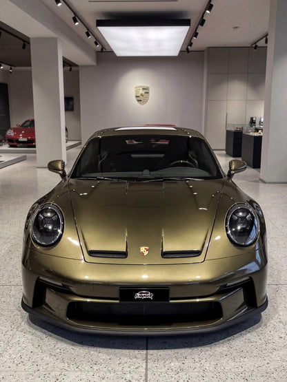How much Wrapping A Car in Los Angeles Golden Copper for Porsche
