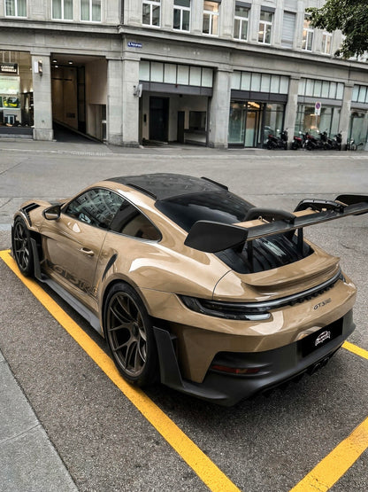 How Much Full Vinyl Wrapping in Florida Miami Filbert Brown for Porsche 911