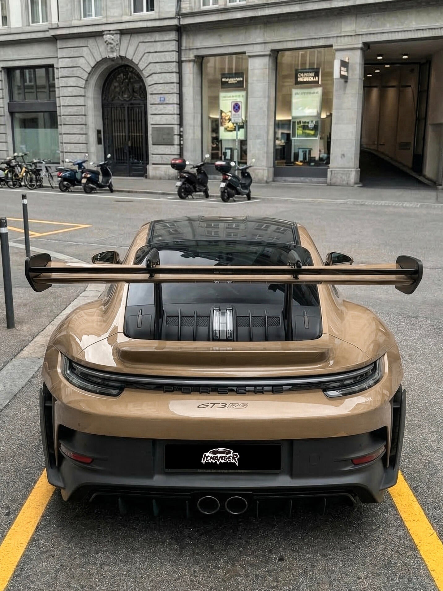 How Much Full Vinyl Wrapping in Florida Miami Filbert Brown for Porsche 911