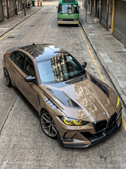 Vinyl Wrapping Brand Car Wrap Shop in Arkansas Filbert Brown for BMW M4 G82