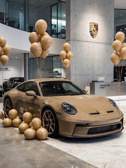 Car Wrapping Film Price In Miami Filbert Brown for Porsche 911