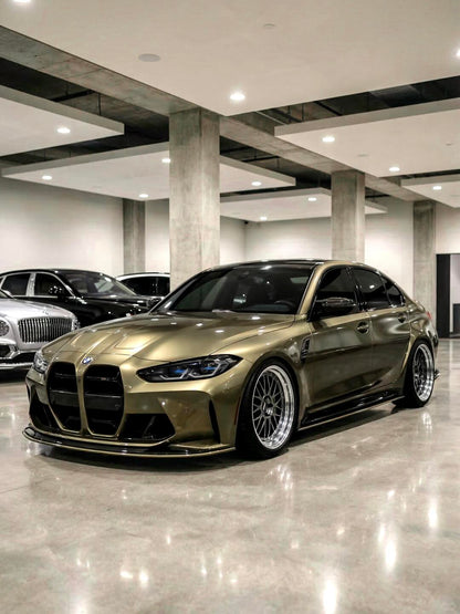 Super Premium Vinyl Wrap Brand Golden Copper for BMW M4