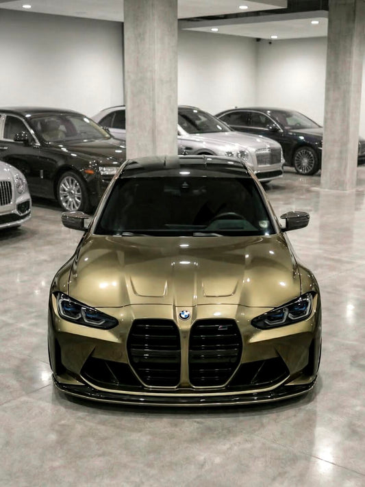 Super Premium Vinyl Wrap Brand Golden Copper for BMW M4