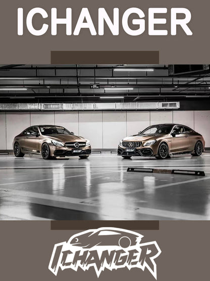 Vinyl Film Matte Metallic Brown For Mercedes Benz