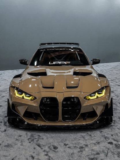 Ichanger Premium Car Wrap Film Brand Filbert Brown for BMW M4