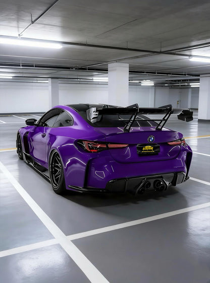 Full Roll Car Wrap Vinyl Film Gravity Purple for BMW M4 G82