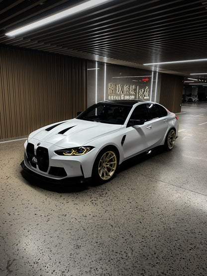 How Much Does It Cost To Wrap Your Car PPF Liquid Peak White for BMW M4