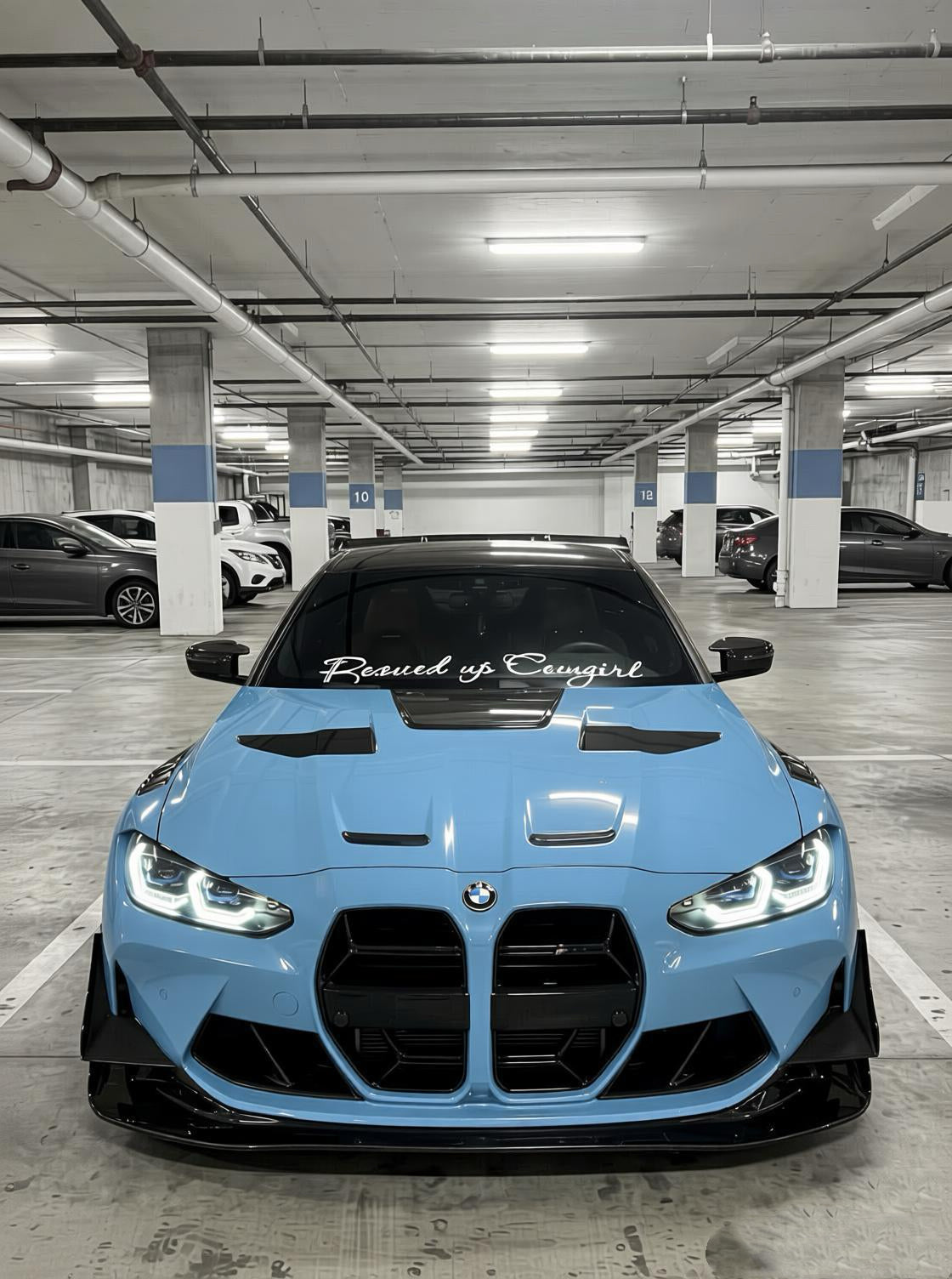 Where Can Wrap A Full Car in Arizona Rain Blue for BMW M4