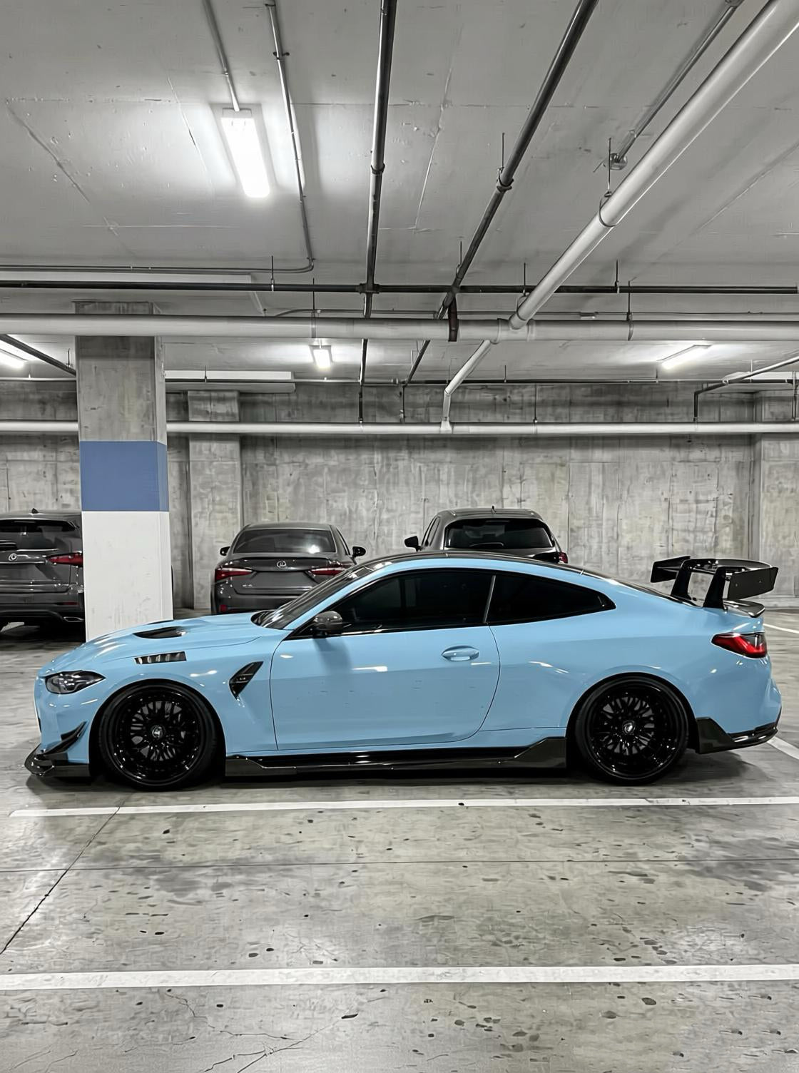 Where Can Wrap A Full Car in Arizona Rain Blue for BMW M4