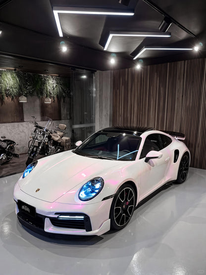 Where Can Wrap this Vinyl Wrapping Diamond Ice Red for Porsche