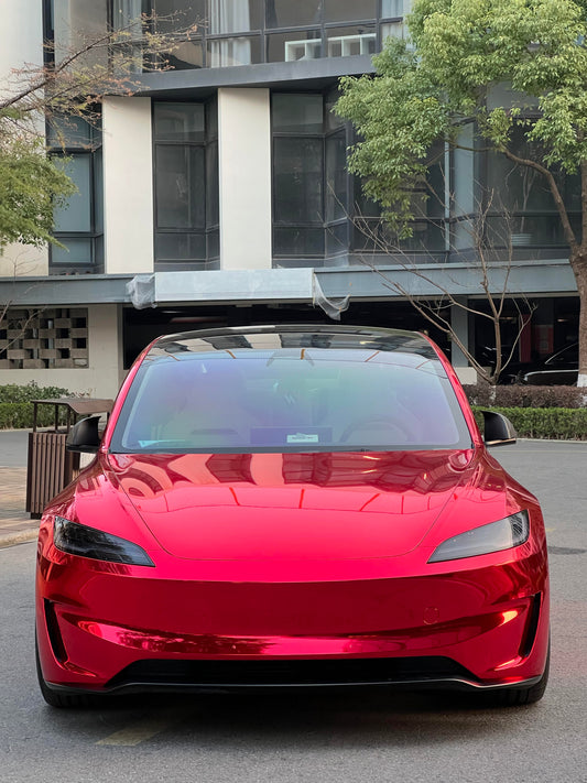 Vinyl Wrap Mirror Chrome Red