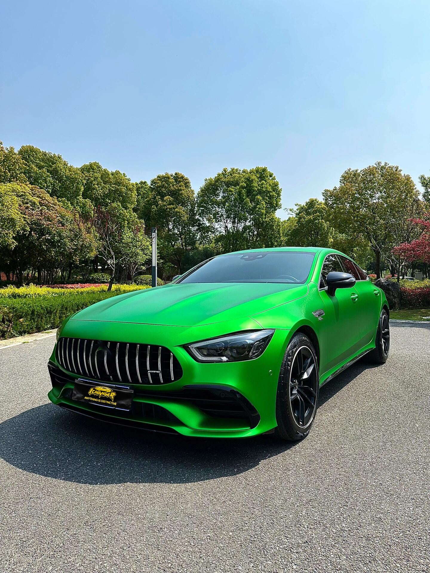 Vinyl Wrap Matte Chrome Green