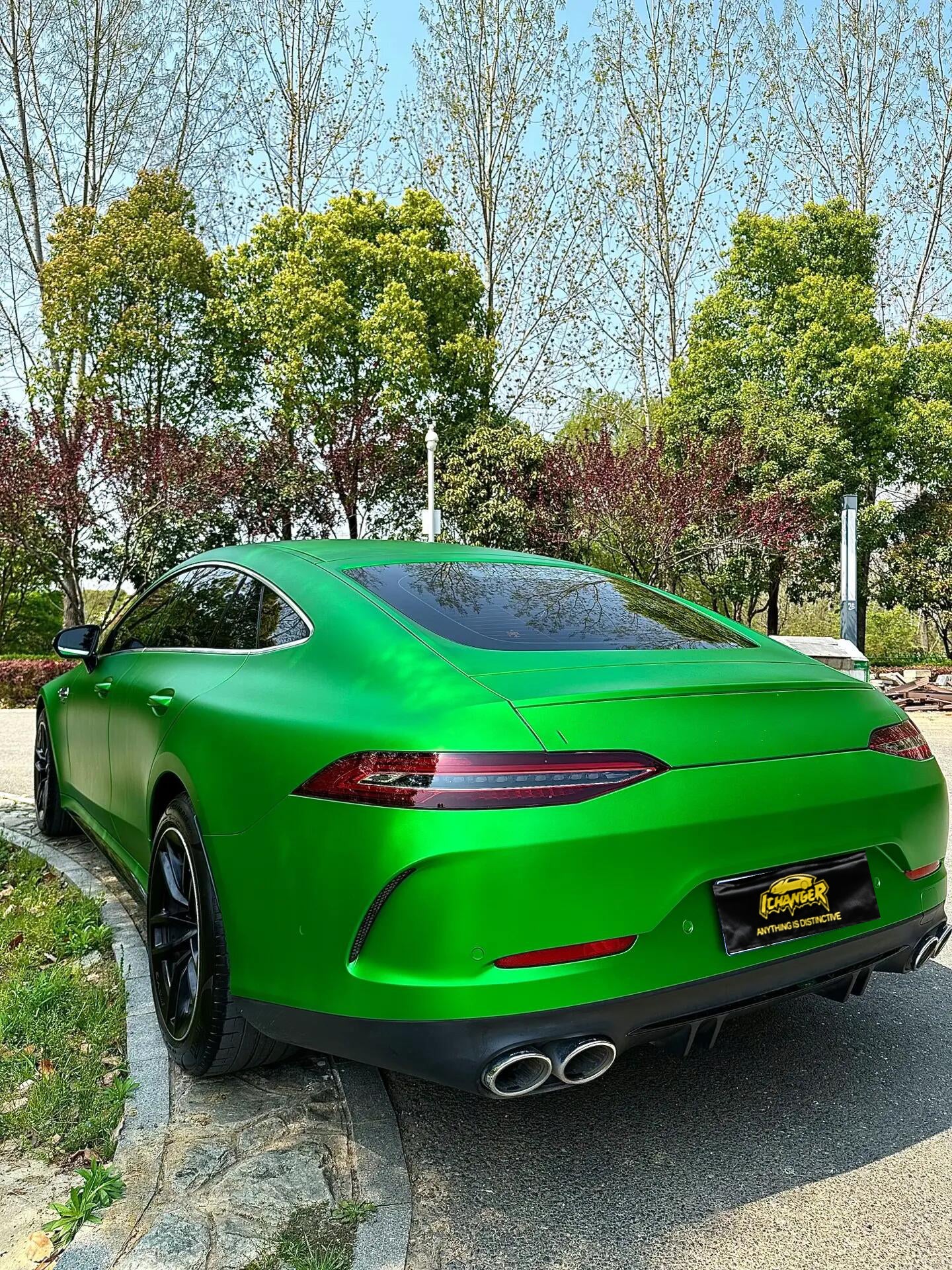 Vinyl Wrap Matte Chrome Green