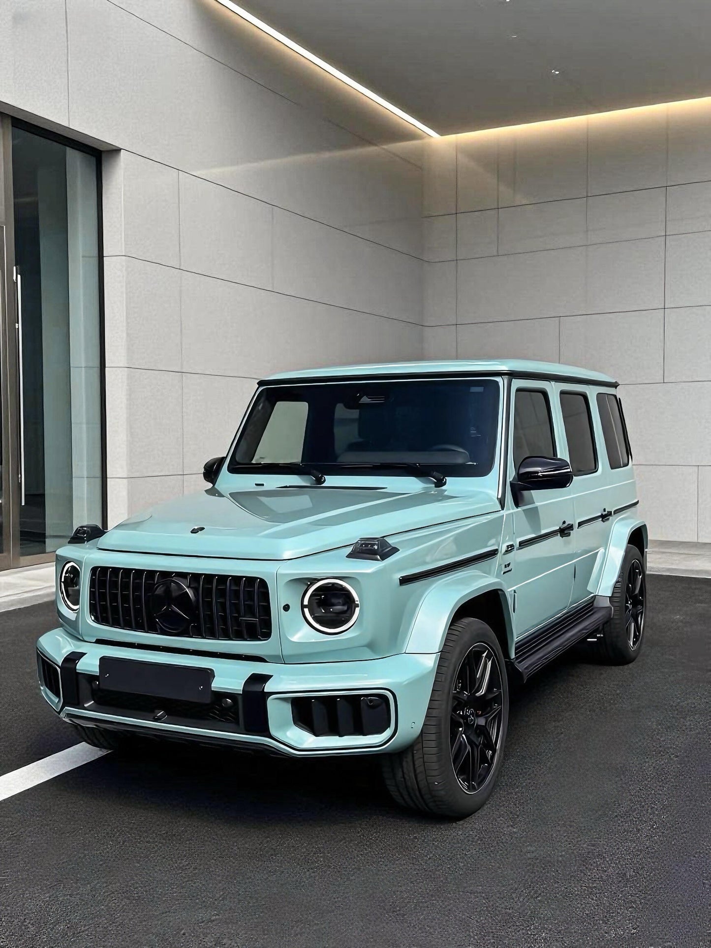Vinyl Wrap Cyan Green