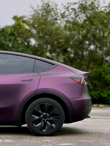 Vehicle Wraps Vinyl for Car Matte to Gloss Black Purple for Tesla