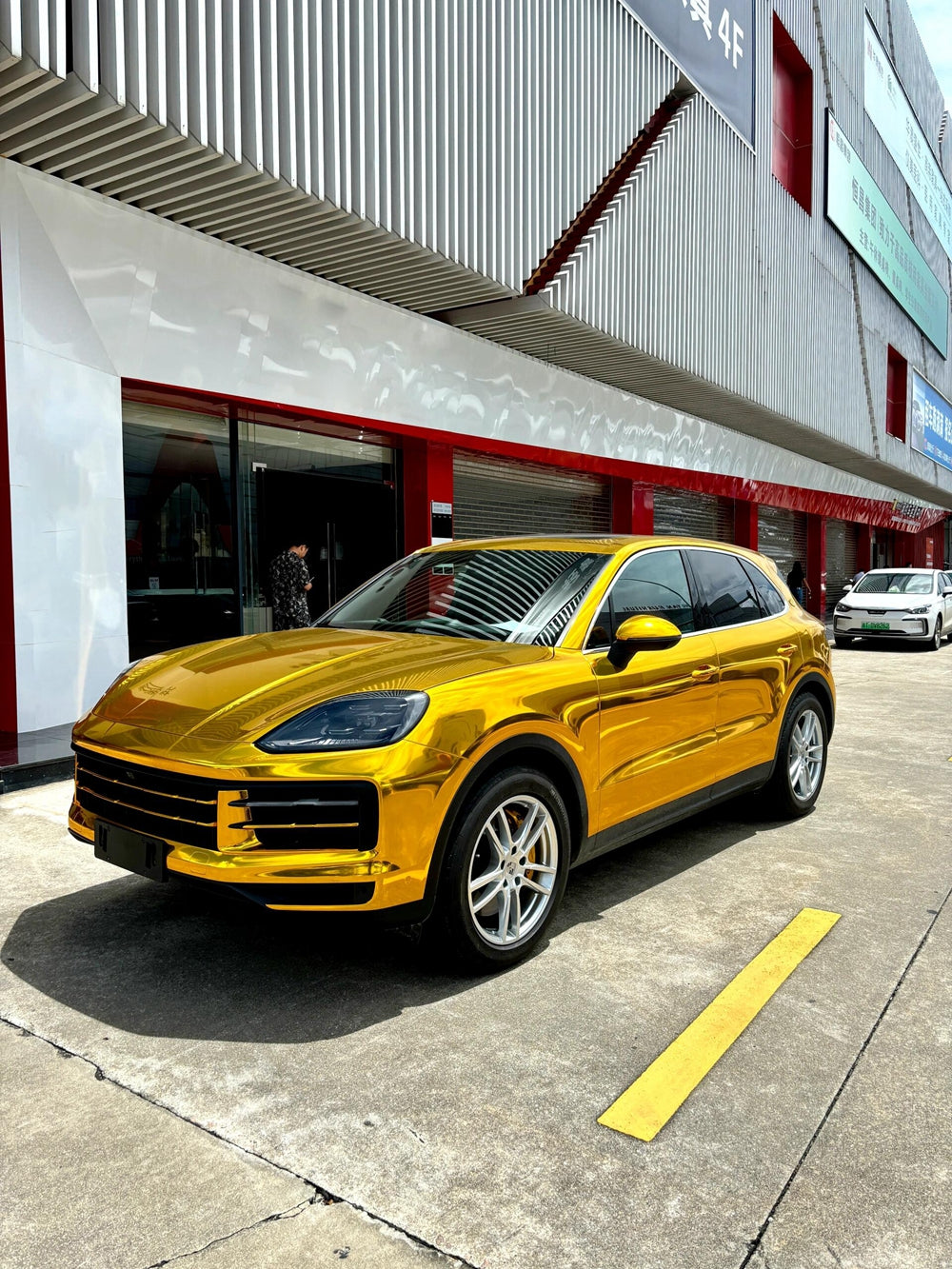 Vinyl Wrap Mirror Chrome Gold