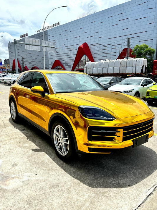 Vinyl Wrap Mirror Chrome Gold