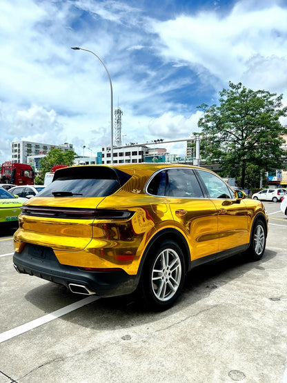 Vinyl Wrap Mirror Chrome Gold