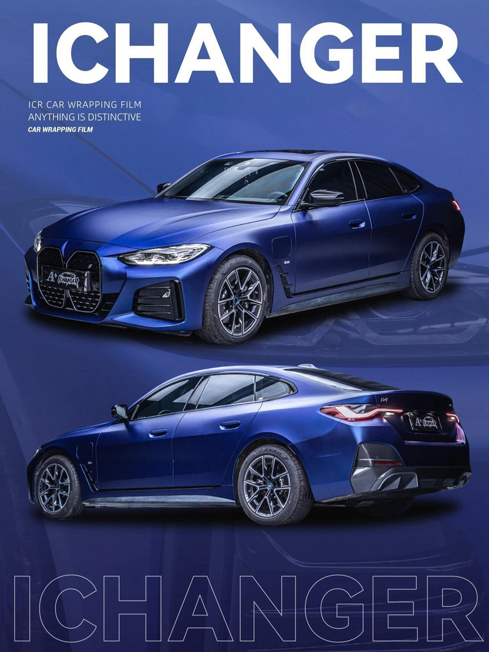 Vinyl Wrap Matte Klein Blue