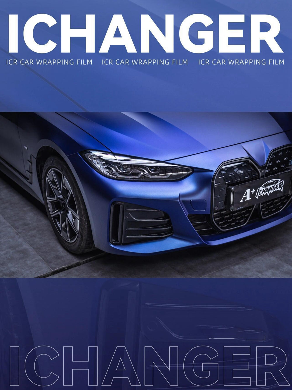 Vinyl Wrap Matte Klein Blue