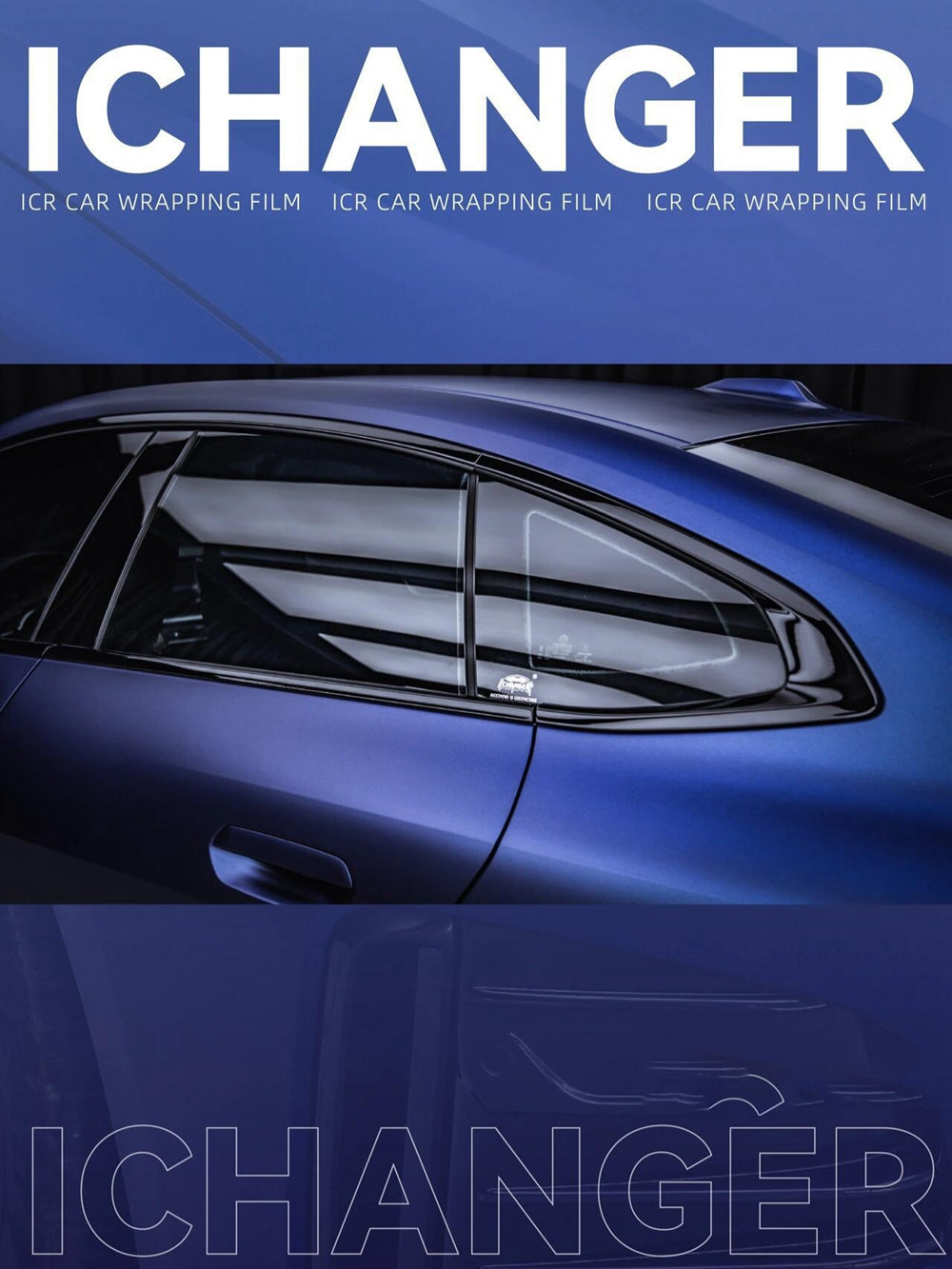 Vinyl Wrap Matte Klein Blue