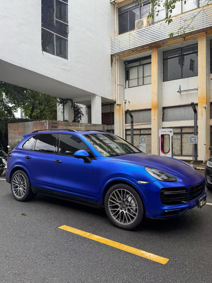 Vinyl Wrap Matte Chrome Blue