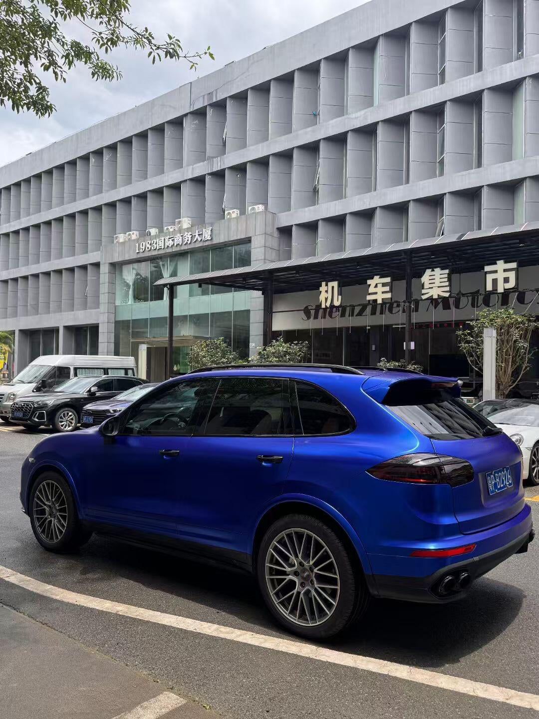 Vinyl Wrap Matte Chrome Blue