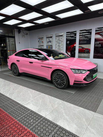 Best Car Wrapping Film Super Gloss Romance Pink
