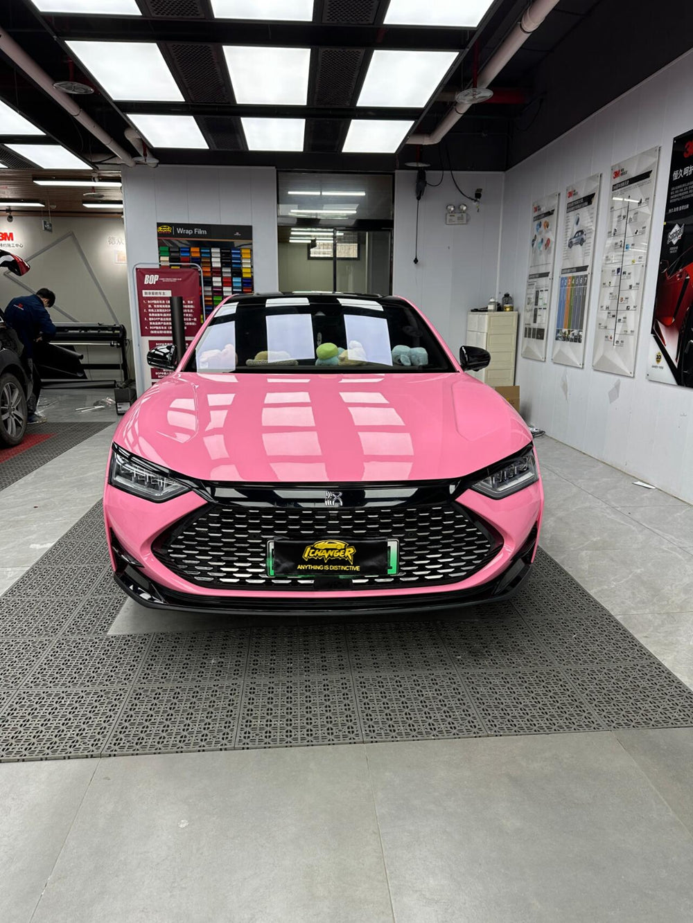 Best Car Wrapping Film Super Gloss Romance Pink