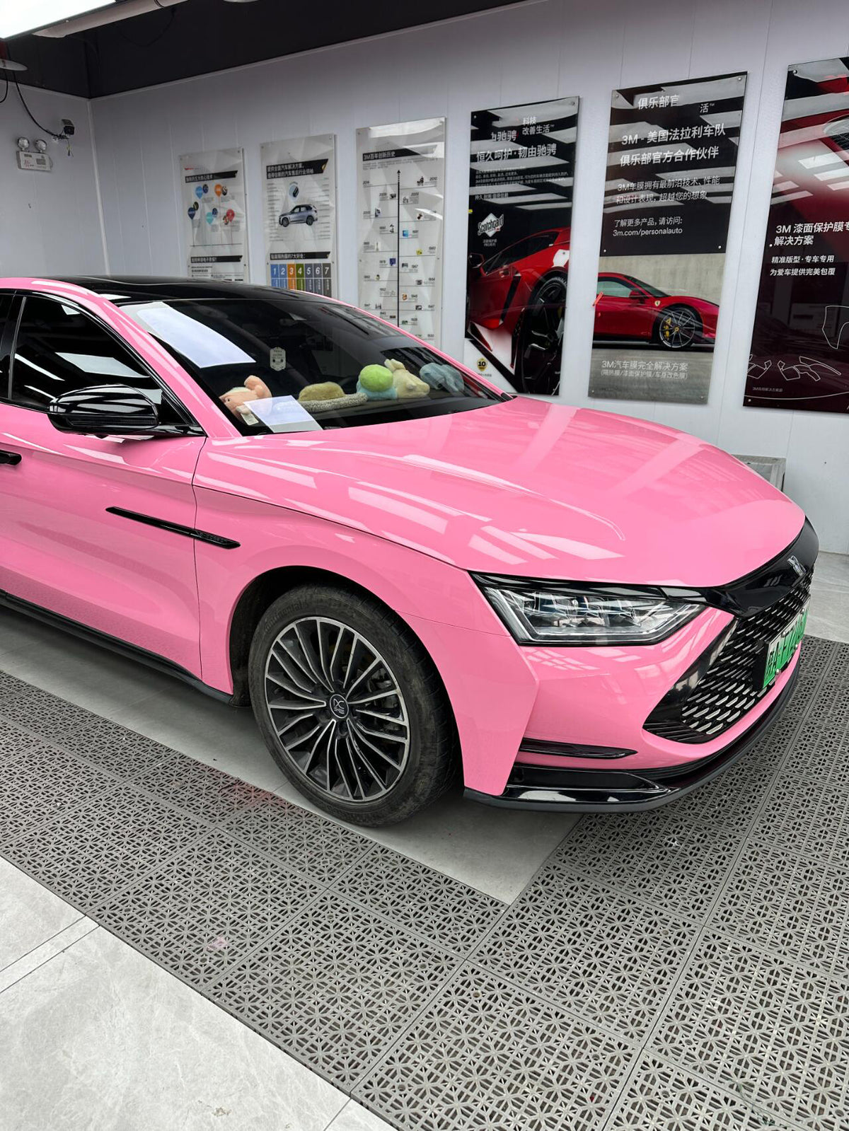 Best Car Wrapping Film Super Gloss Romance Pink