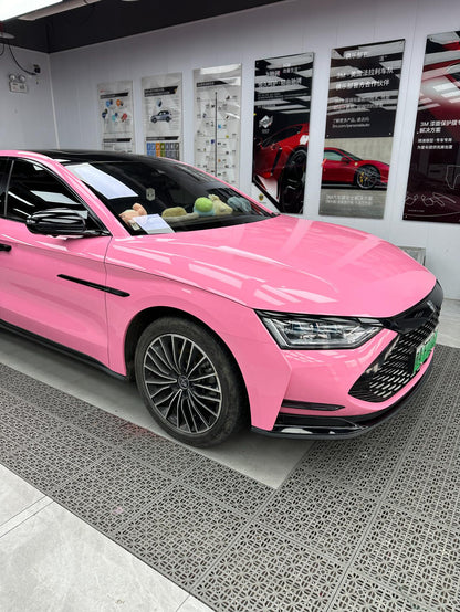 Best Car Wrapping Film Super Gloss Romance Pink