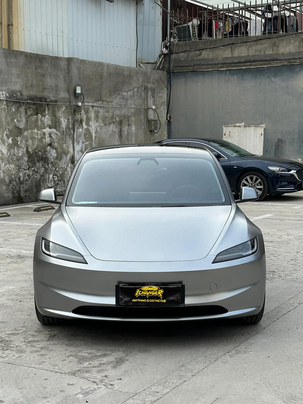 Vinyl Wrap Matte Liquid Metal Silver