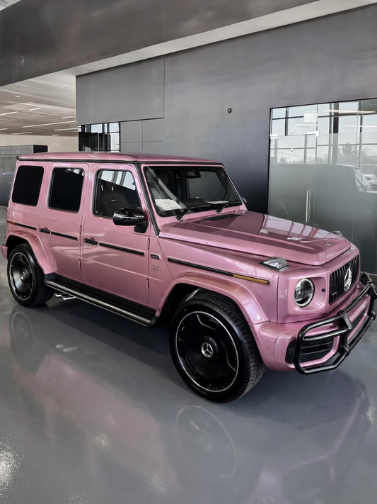 Vinyl Film Water Pink for Mercedes Ben G63
