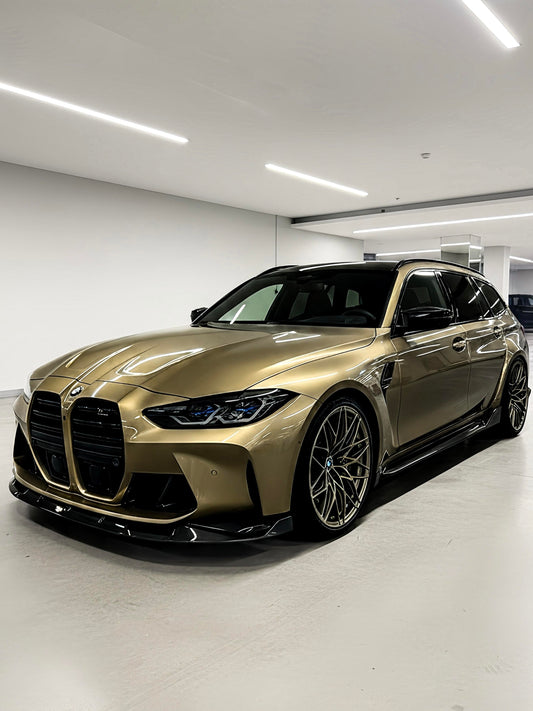 Vehicle Wrap Golden Copper for BMW X1