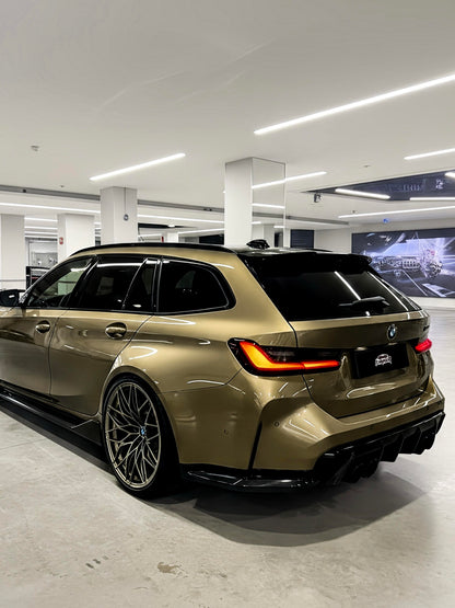 Vehicle Wrap Golden Copper for BMW X1