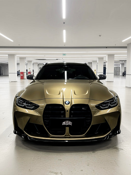 Vehicle Wrap Golden Copper for BMW X1