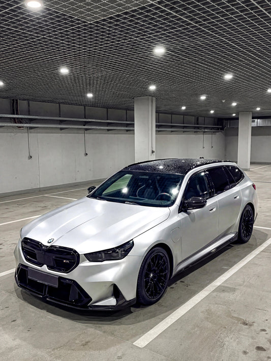 Ichangerfilm Vehicle Wrap Matte Frost Silver for BMW