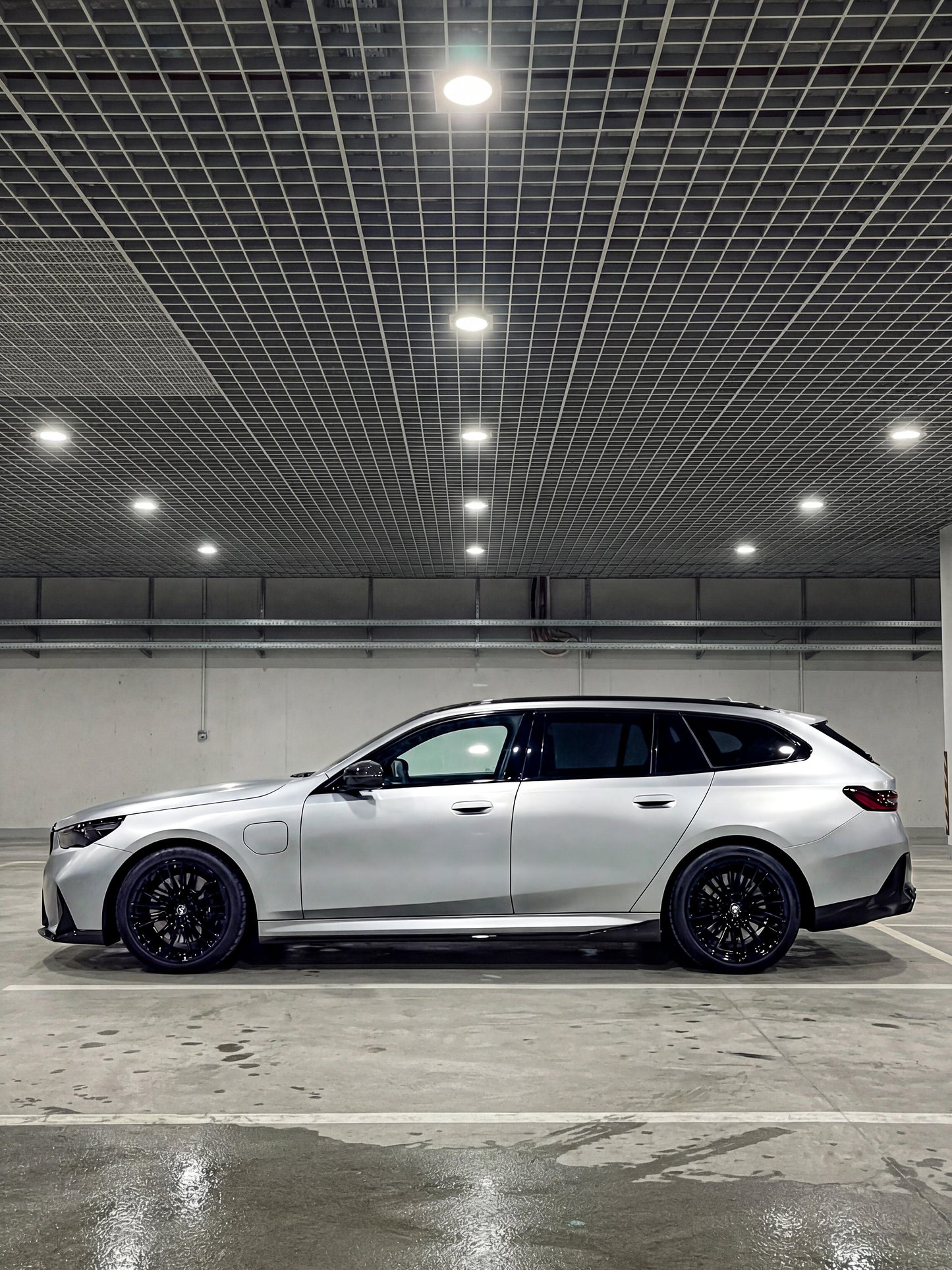 Ichangerfilm Vehicle Wrap Matte Frost Silver for BMW
