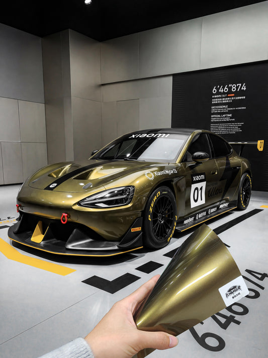 Car Stick Golden Copper for Porsche 911