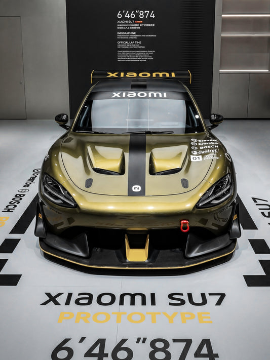 Car Stick Golden Copper for Porsche 911