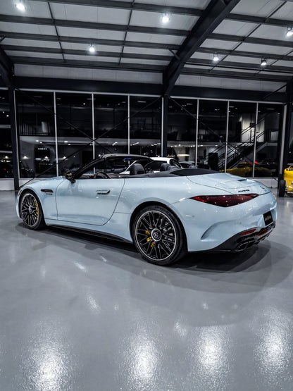 Ichangerfilm Vehicle Vinyl Wrap Victor Blue for Mercedes Benz AMG