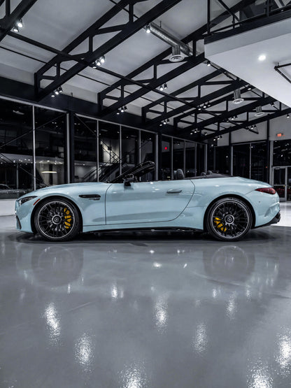 Ichangerfilm Vehicle Vinyl Wrap Victor Blue for Mercedes Benz AMG