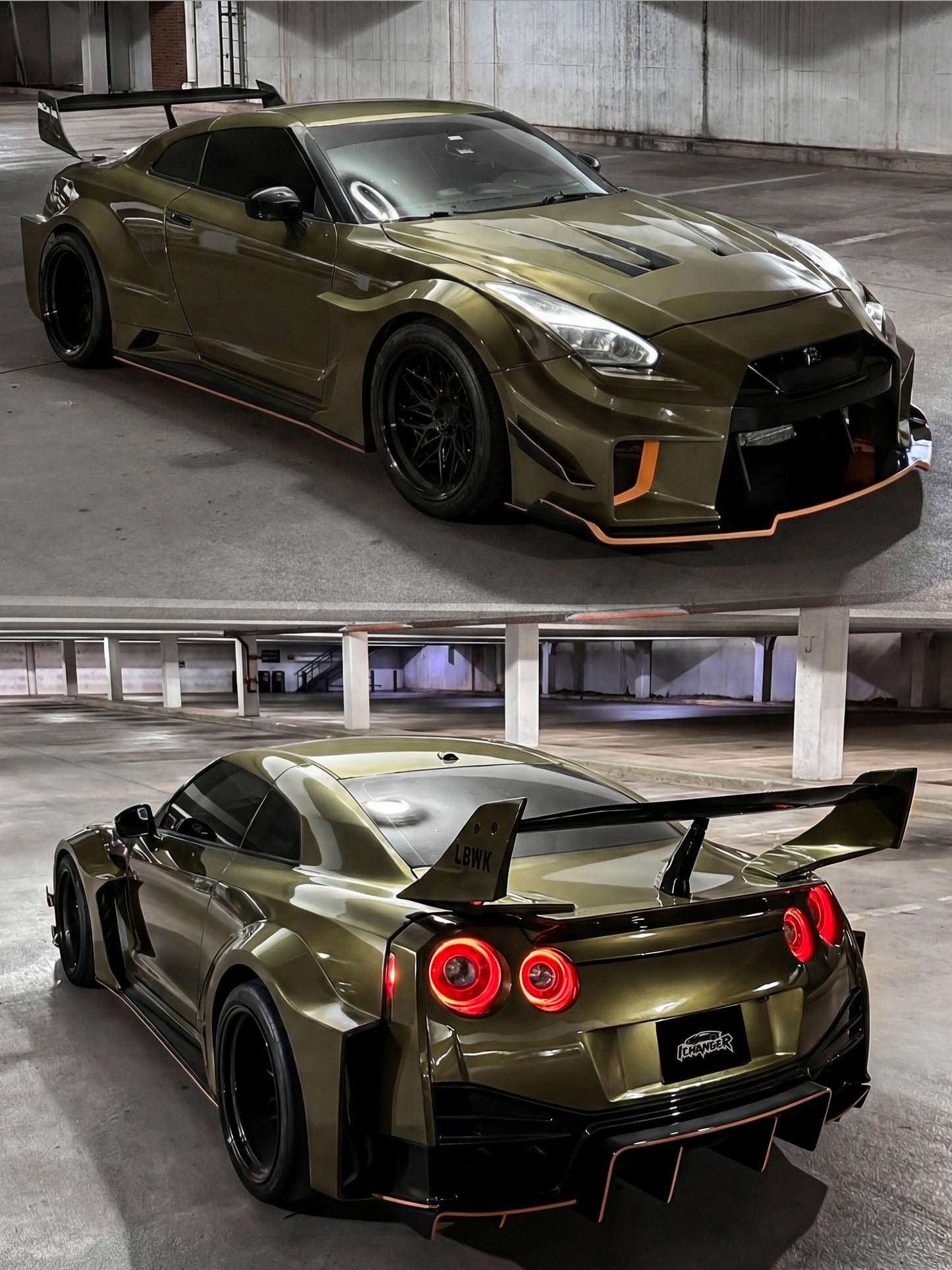 Autofilm Golden Copper for Nissan GTR