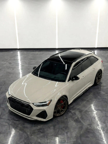 How Long Does Car Wrap Last Tea Brown for Audi RS6