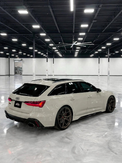 How Long Does Car Wrap Last Tea Brown for Audi RS6