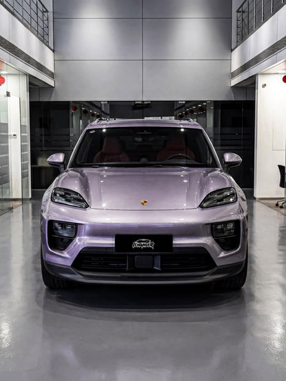 Wrapping School Vinyl Film Water Purple for Porsche