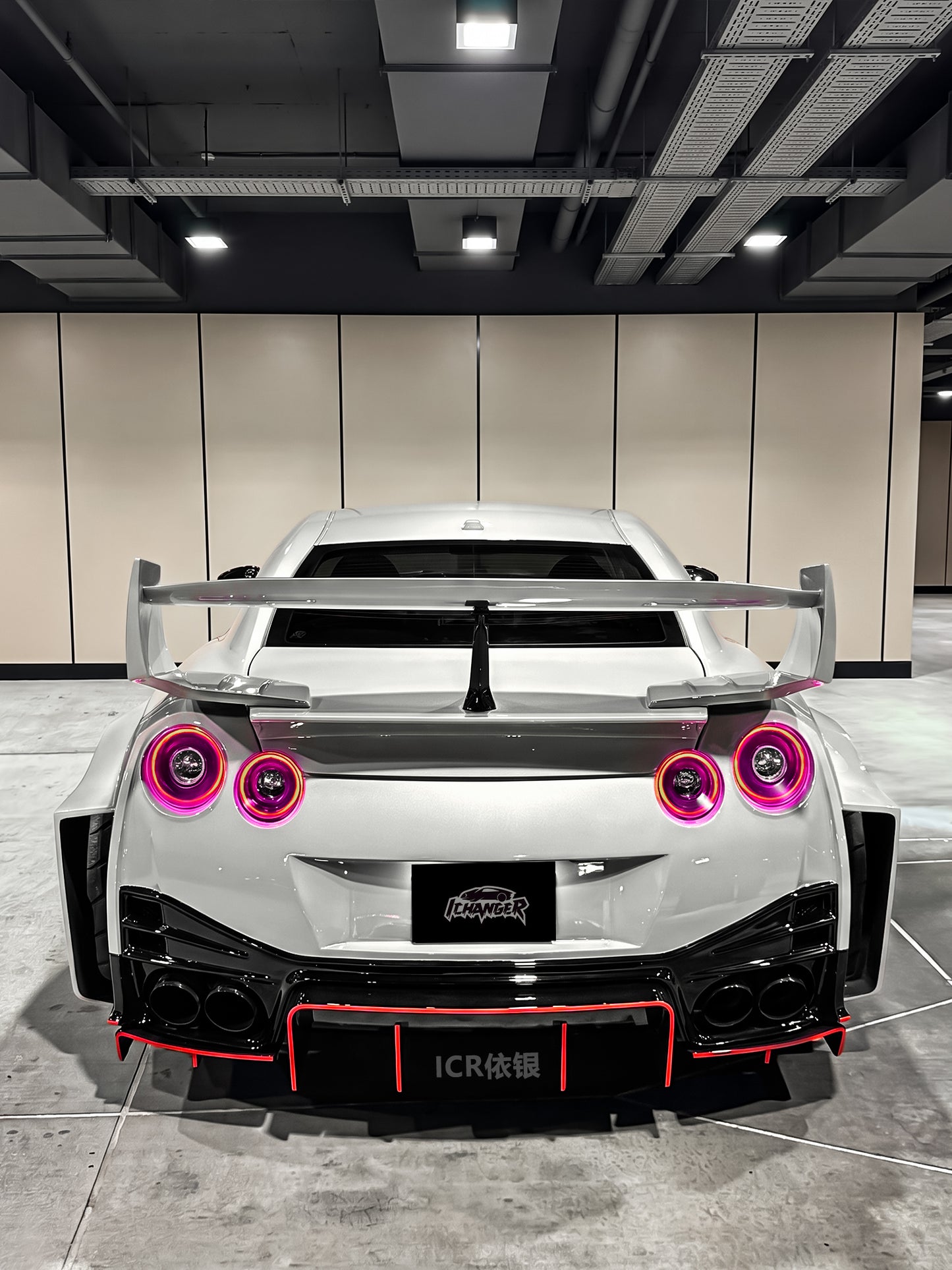 Ichanger Super Premium Color Car Wrapping PPF Iridium Silver For NISSAN GRT